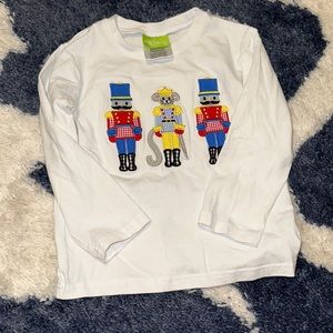 Classic Whimsy Nutcracker Appliqué Shirt